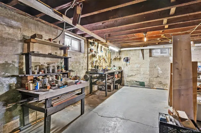 a view of store room with racks
