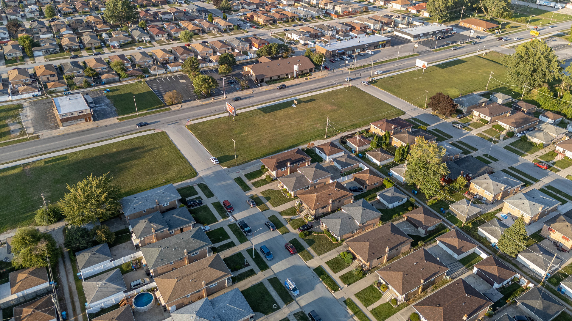 491 Escanaba Avenue Calumet City, IL 60409 - Photo 6 of 43 an aerial view of residential houses with outdoor space