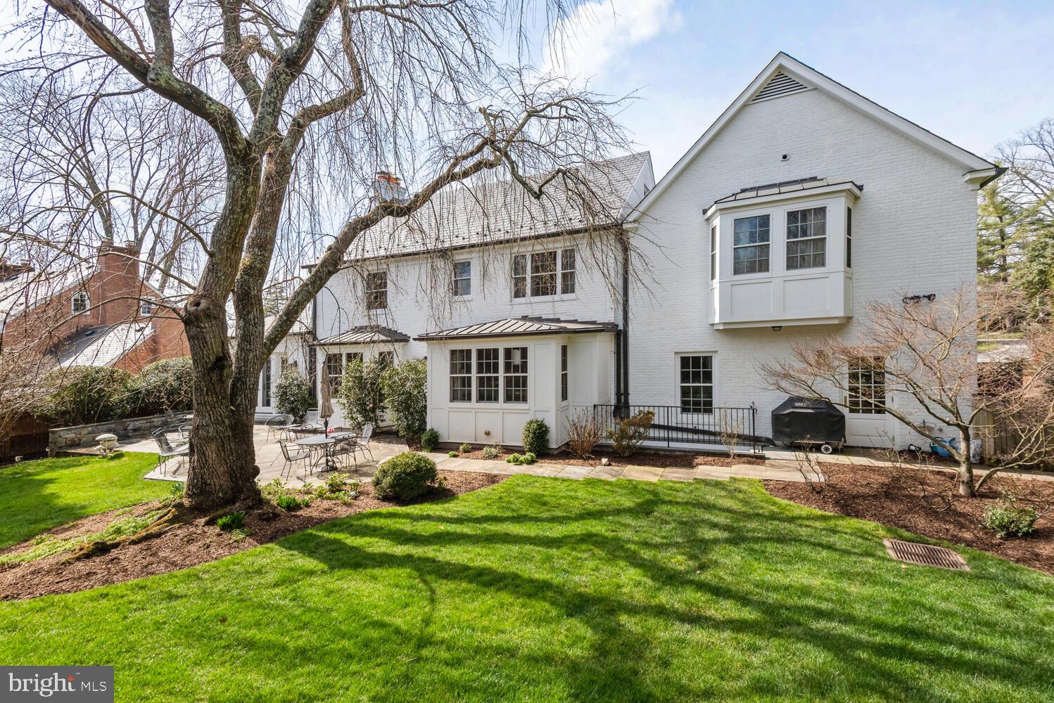 6209 Brookside Drive Chevy Chase, MD 20815 - Photo 40 of 51 Back yard towards back of house