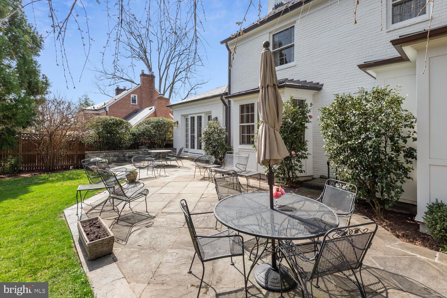 6209 Brookside Drive Chevy Chase, MD 20815 - Photo 45 of 51 Patio and back yard