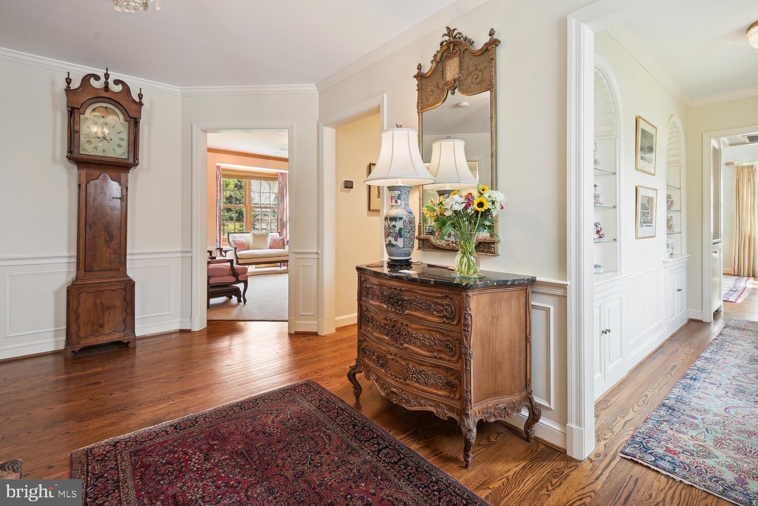 6209 Brookside Drive Chevy Chase, MD 20815 - Photo 6 of 51 Entry hall towards living room