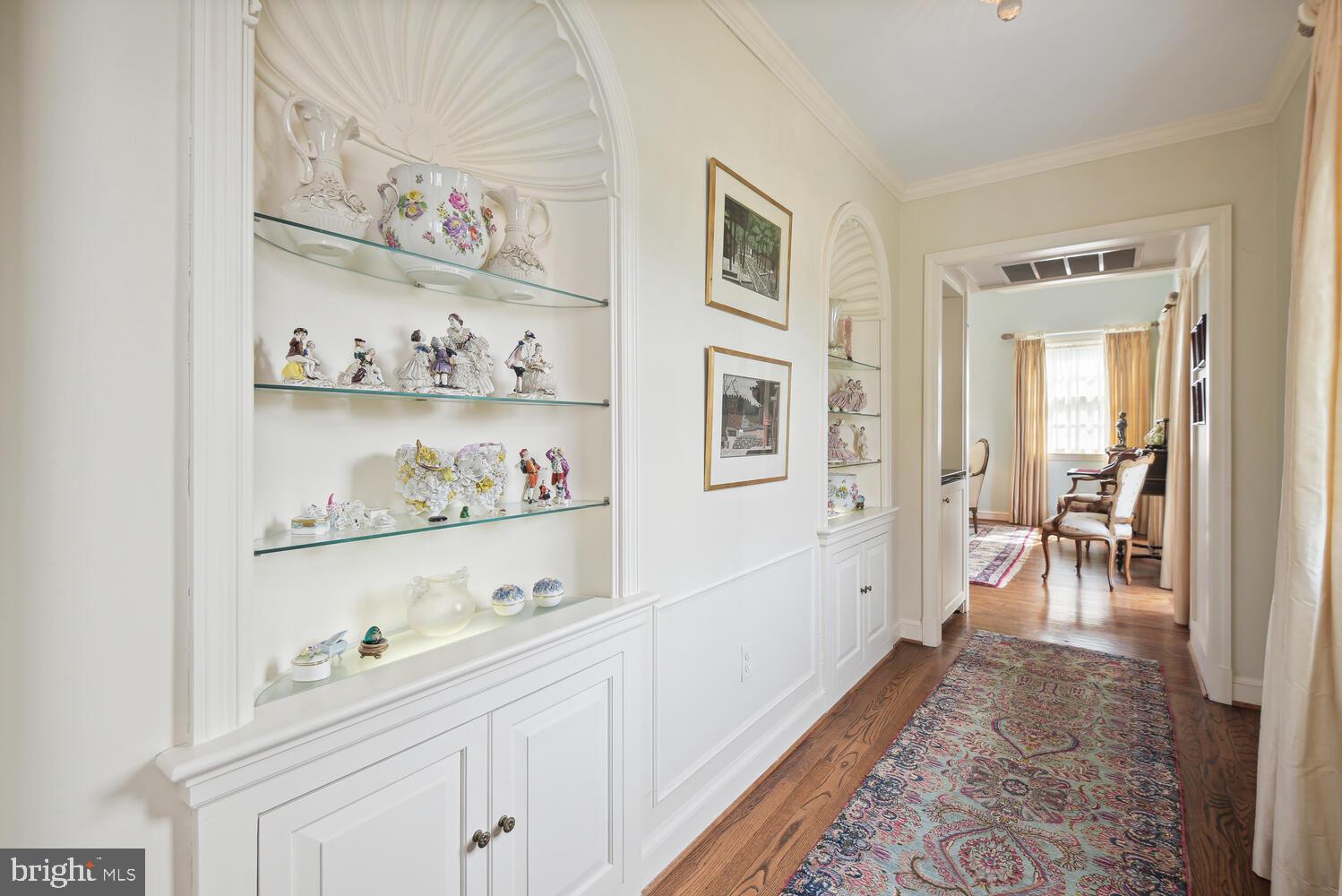 6209 Brookside Drive Chevy Chase, MD 20815 - Photo 7 of 51 Outstanding hallway leading to family room