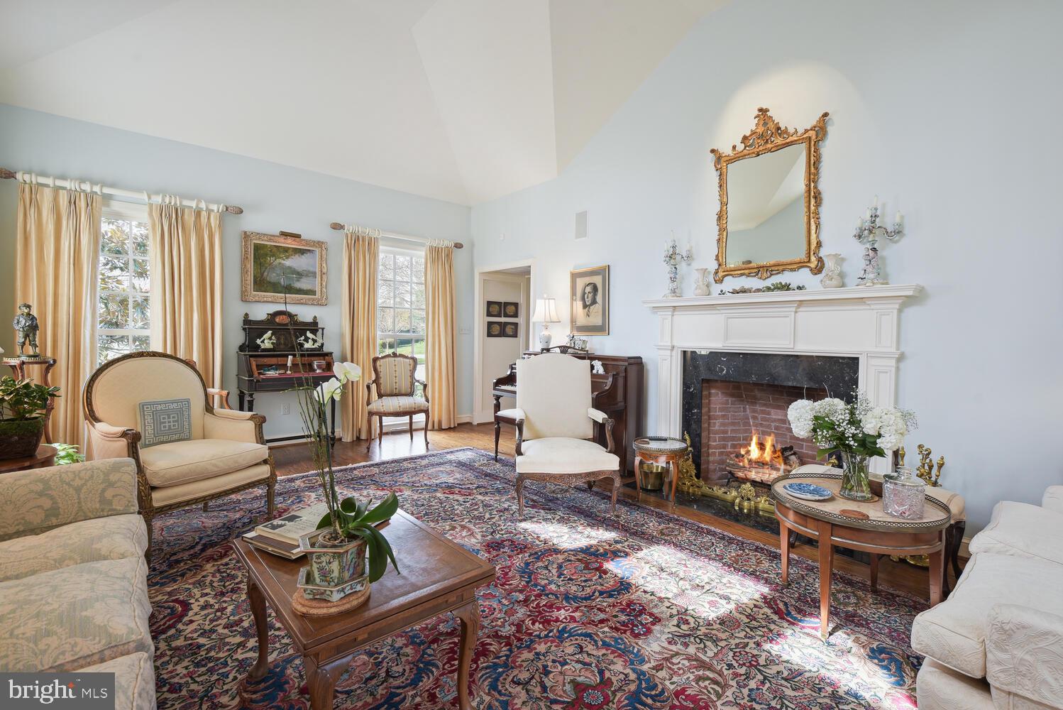 6209 Brookside Drive Chevy Chase, MD 20815 - Photo 8 of 51 Lovely family room w/fireplace