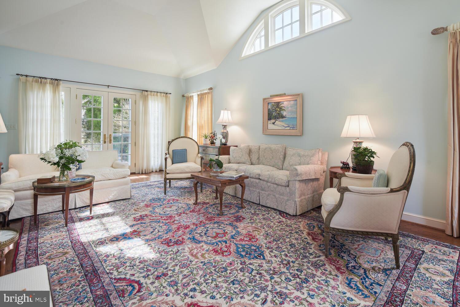 6209 Brookside Drive Chevy Chase, MD 20815 - Photo 10 of 51 Family room with vaulted ceilings