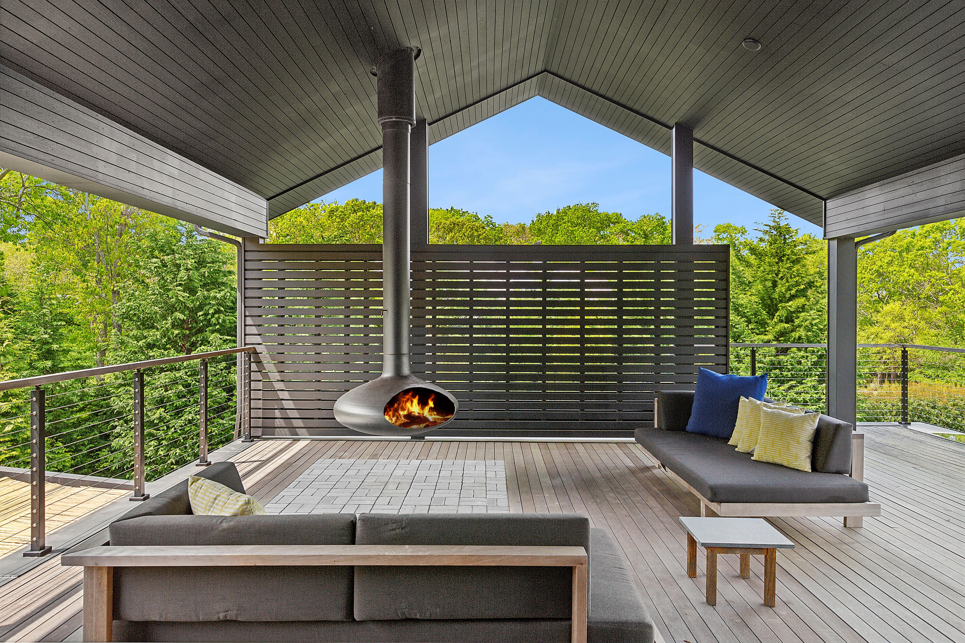 349 Division Street Sag Harbor, NY 11963 - Photo 12 of 19 Balcony off the Primary En-Suite Bedroom