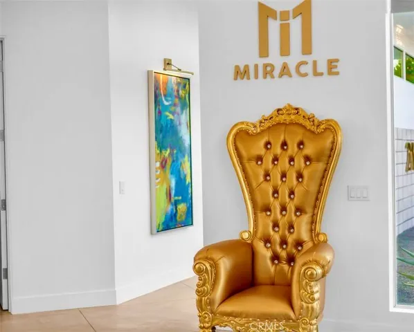 a kitchen that has a stove and a microwave