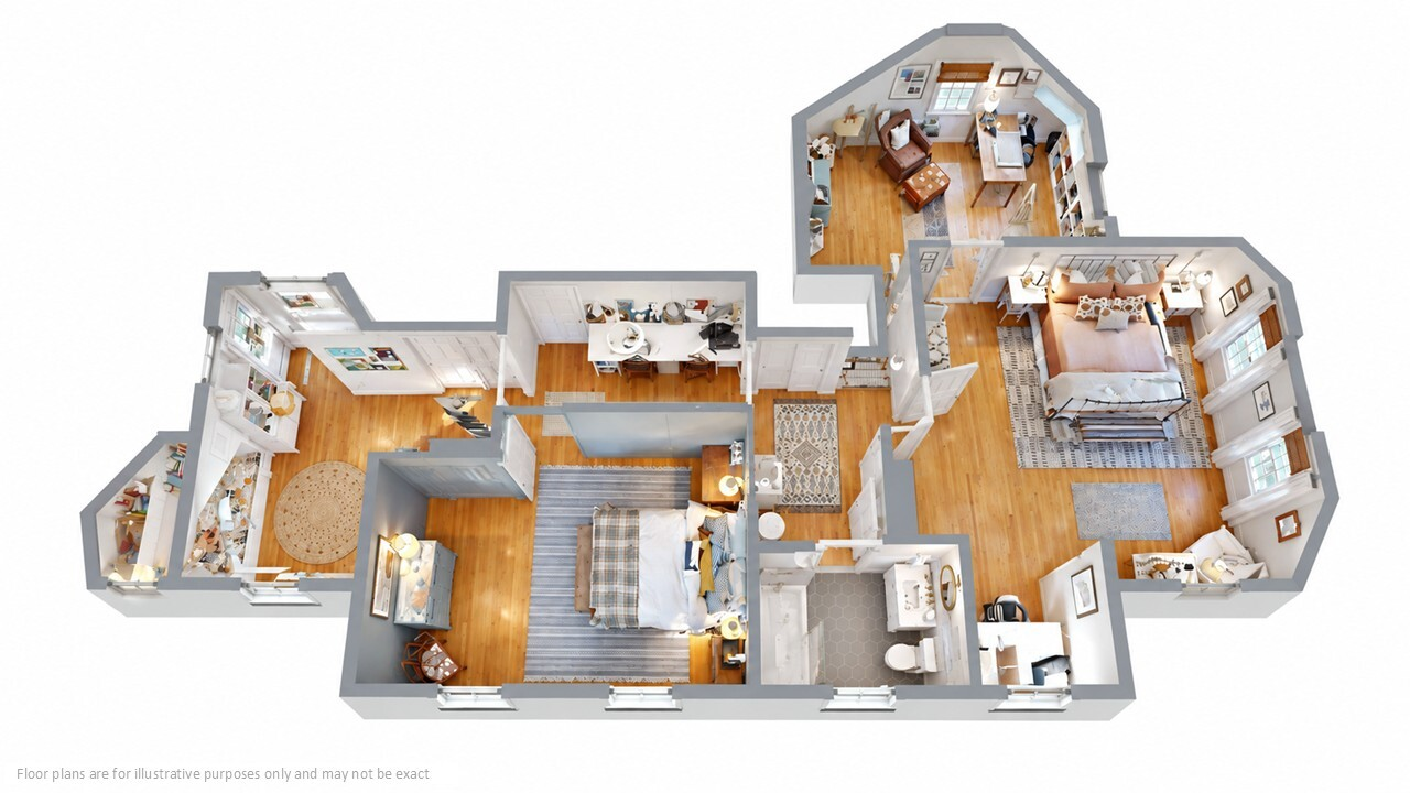 26 Oakhurst Road Cape Elizabeth, ME 04107 - Photo 81 of 82 Matterport of 2nd floor