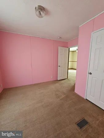 a view of empty room