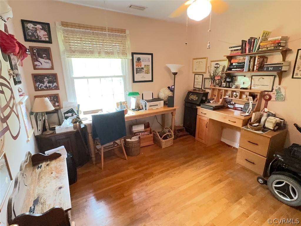 12001 Sunset Drive Ashland, VA 23005 - Photo 20 of 40 a view of a workspace with furniture and a window