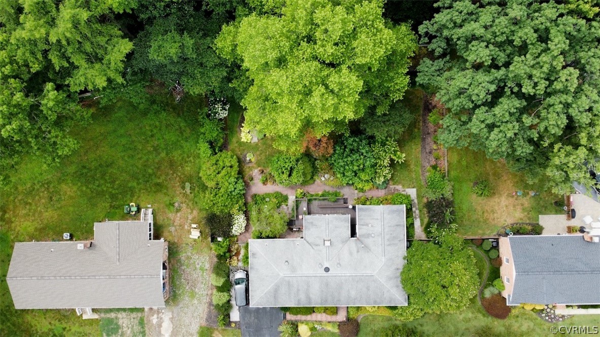 12001 Sunset Drive Ashland, VA 23005 - Photo 21 of 40 an aerial view of a house with a yard