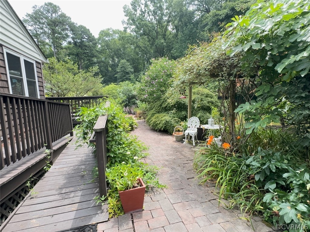 12001 Sunset Drive Ashland, VA 23005 - Photo 24 of 40 a view of a garden with pathway