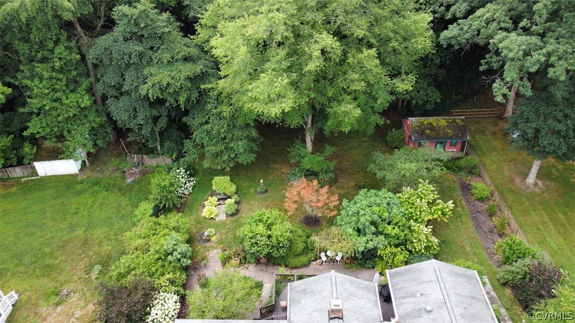 12001 Sunset Drive Ashland, VA 23005 - Photo 37 of 40 an aerial view of a house with a yard