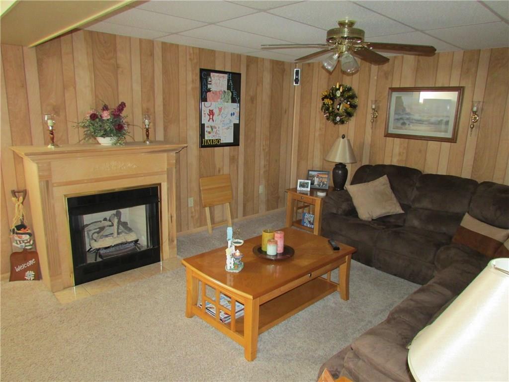 202 Galbreath Road Monongahela, PA 15063 - Photo 23 of 25 Game Room with fireplace