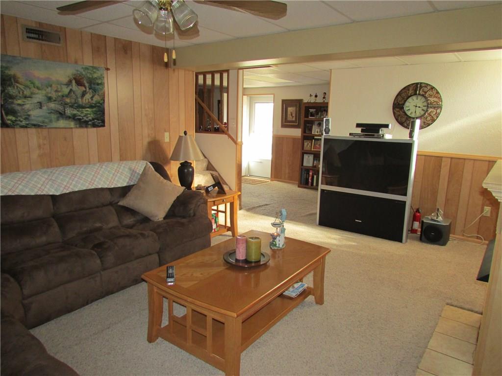 202 Galbreath Road Monongahela, PA 15063 - Photo 24 of 25 Game Room. Walk-out basement to back yard.