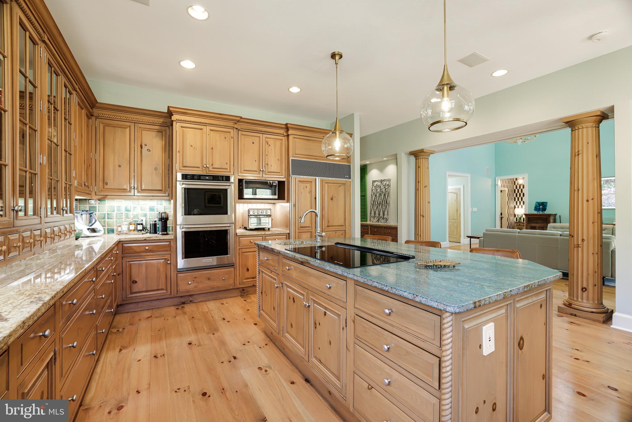 1127 Bellview Road McLean, VA 22102 - Photo 18 of 67 a kitchen with stainless steel appliances granite countertop a stove and cabinets