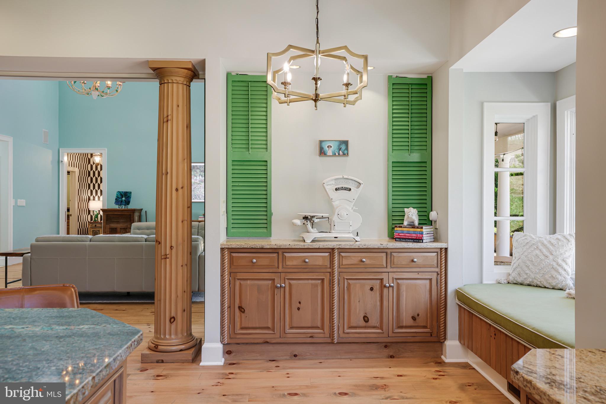 1127 Bellview Road McLean, VA 22102 - Photo 20 of 67 a spacious bathroom with a granite countertop sink and a mirror