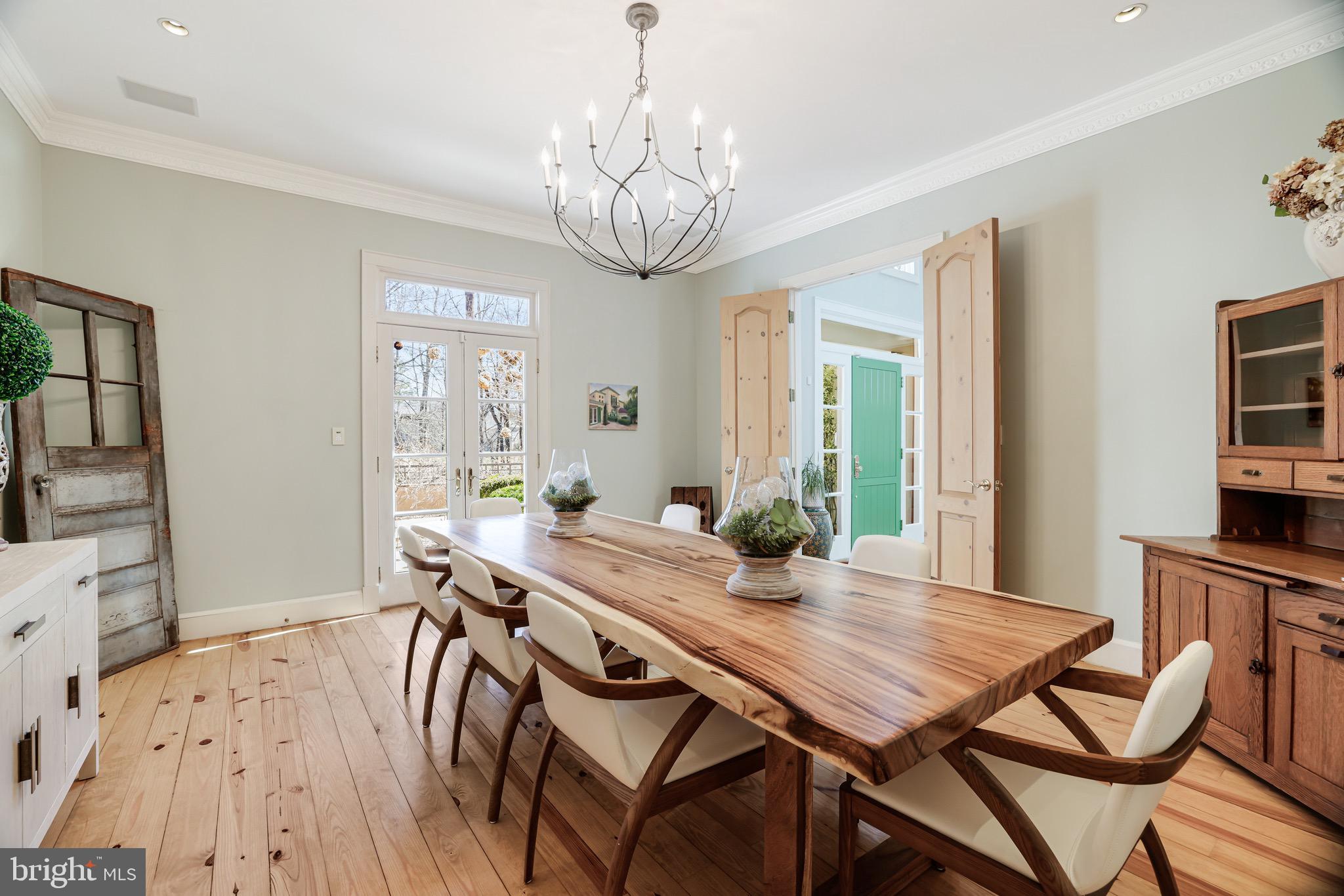 1127 Bellview Road McLean, VA 22102 - Photo 10 of 67 a view of a dining room with furniture window and wooden floor