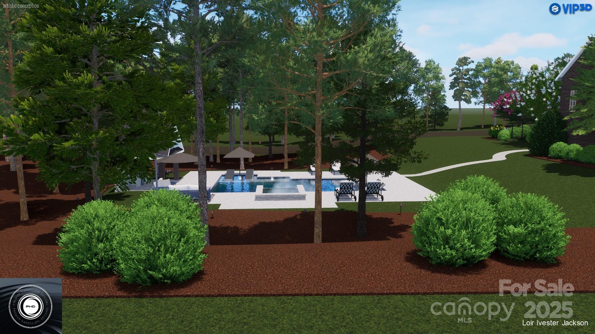 8034 Bay Pointe Drive Denver, NC 28037 - Photo 39 of 45 a view of a garden with plants