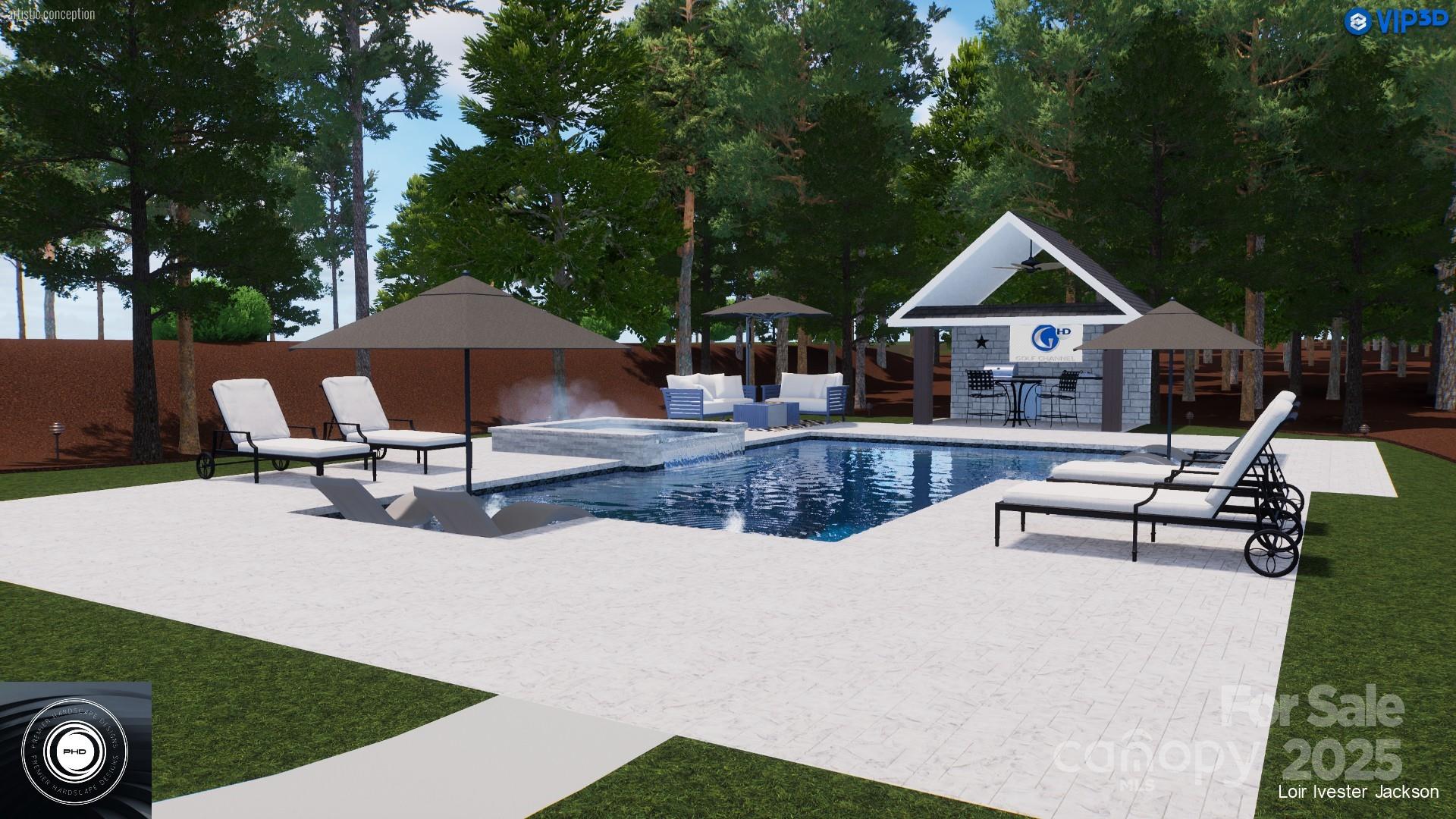 8034 Bay Pointe Drive Denver, NC 28037 - Photo 41 of 45 a view of a house with backyard porch and sitting area