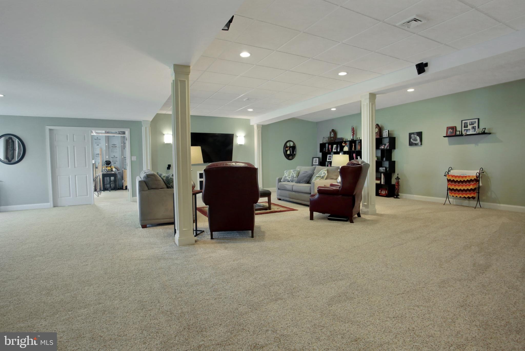 7046 Beaver Spring Road Harrisburg, PA 17111 - Photo 36 of 52 Enjoy this sprawling lower level family room!