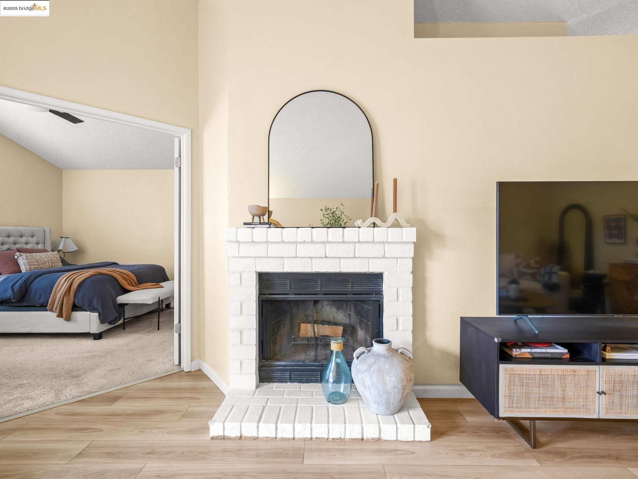 806 Devonwood Hercules, CA 94547 - Photo 11 of 24 a living room with furniture and a fireplace