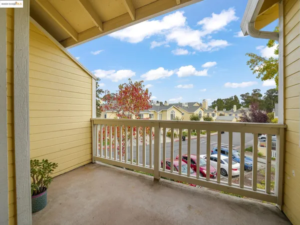 a view of a back door of the house