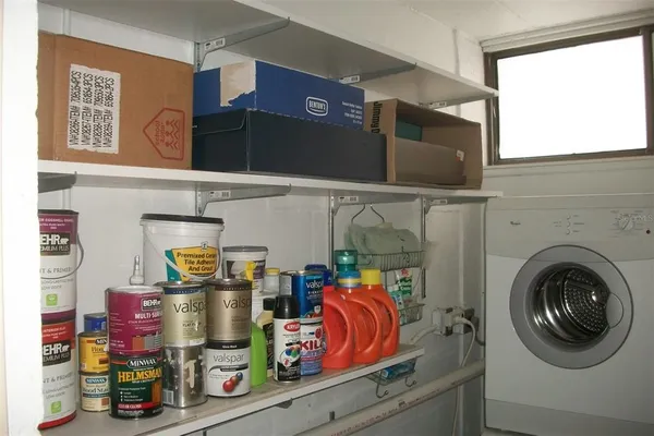 a view of swimming pool with a lake view