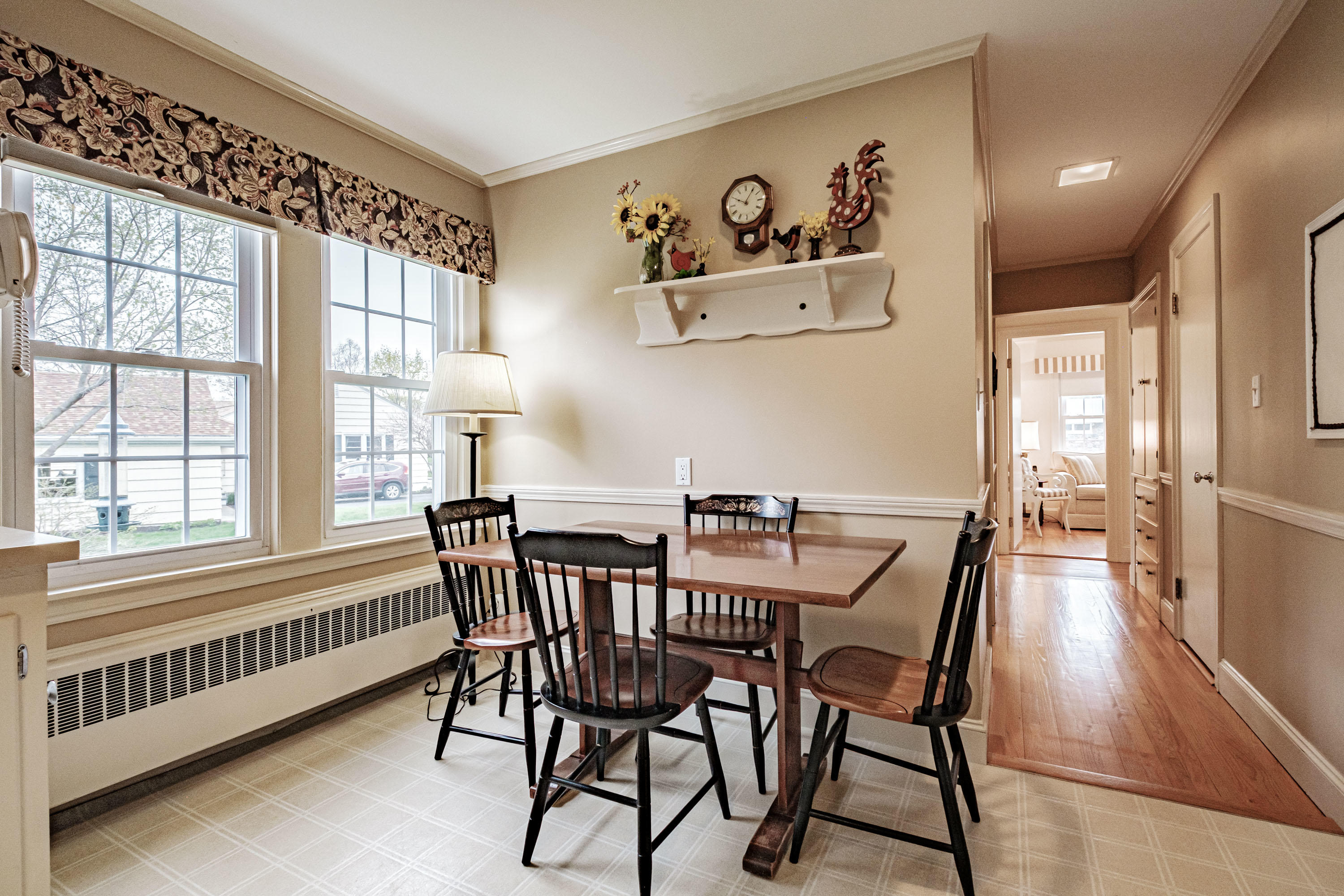 93 Johnson Road Gorham, ME 04038 - Photo 6 of 71 Eat-in kitchen showing hallway to BRS