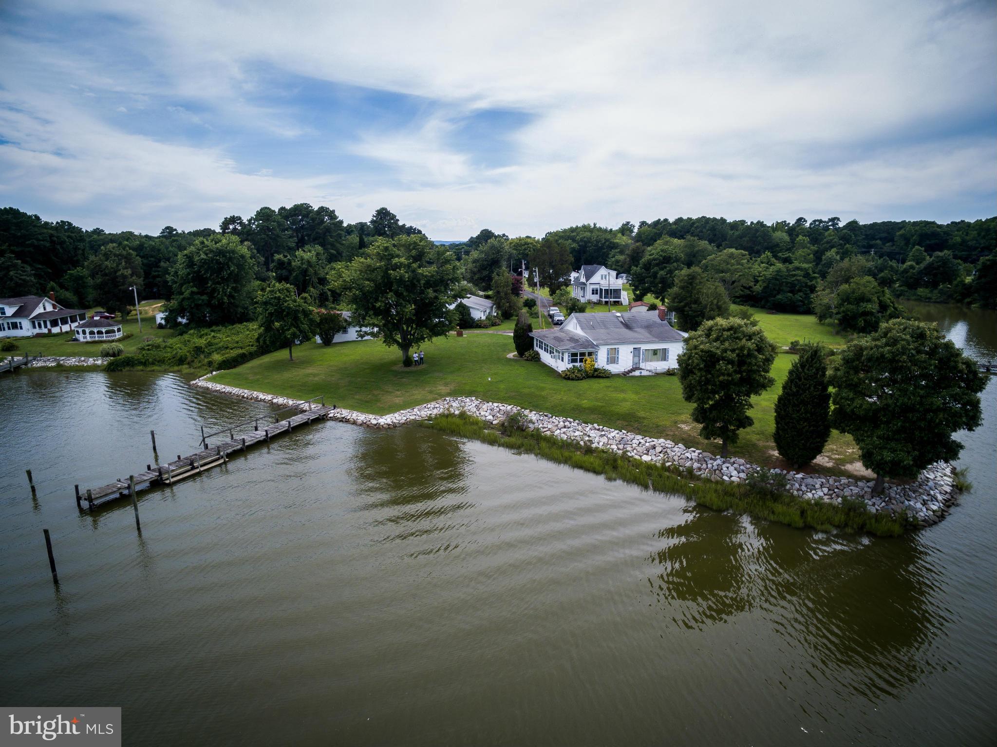 38130 Graves Road Coltons Point, MD 20626 - Photo 27 of 30 an aerial view of a house with yard lake and green space