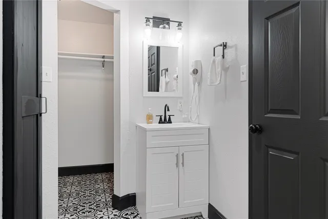 a close up view of racks on the wall