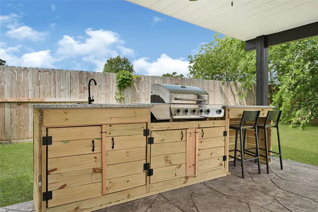 a view of a house with swimming pool