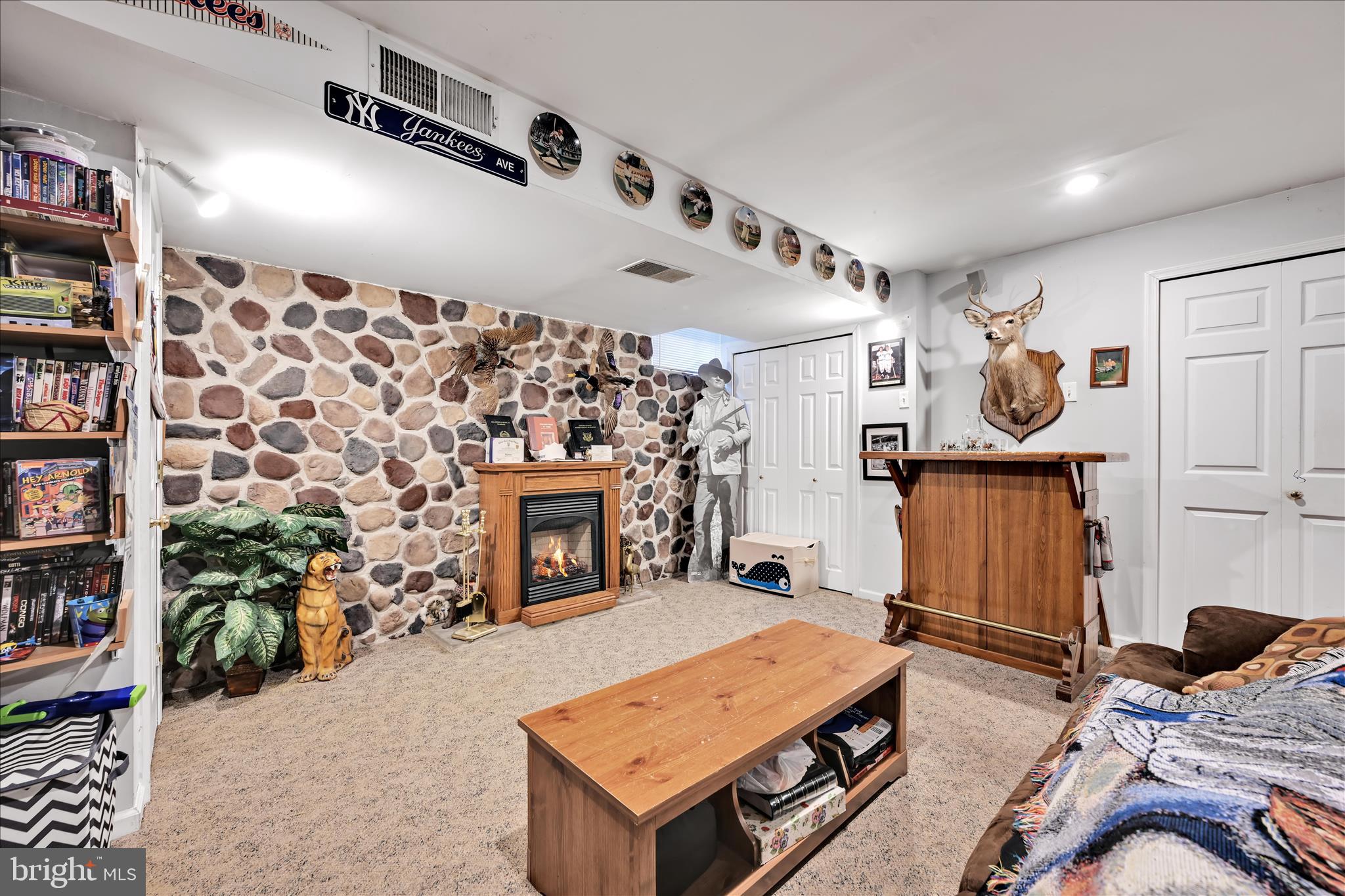 160 Riders Way Lebanon, PA 17042 - Photo 24 of 29 a bedroom with furniture and a fireplace