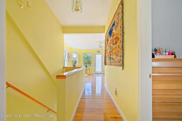 a view of front door