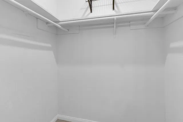 a view of a rack on the wall