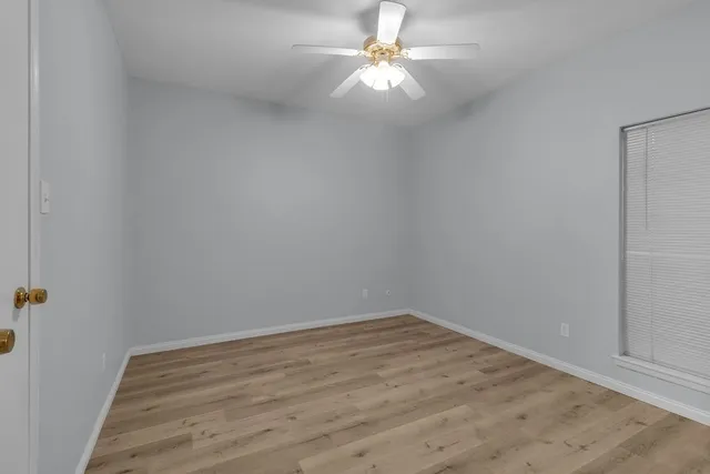 wooden floor in an empty room