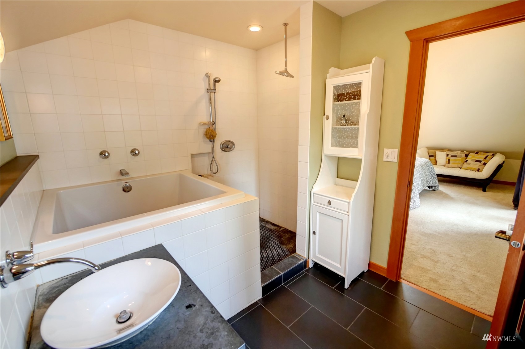 12 Bitterbrush Road Winthrop, WA 98862 - Photo 25 of 39 a bathroom with a sink a toilet and shower