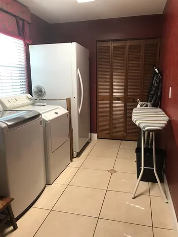 a room with storage and utility