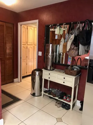 a room with furniture and a window