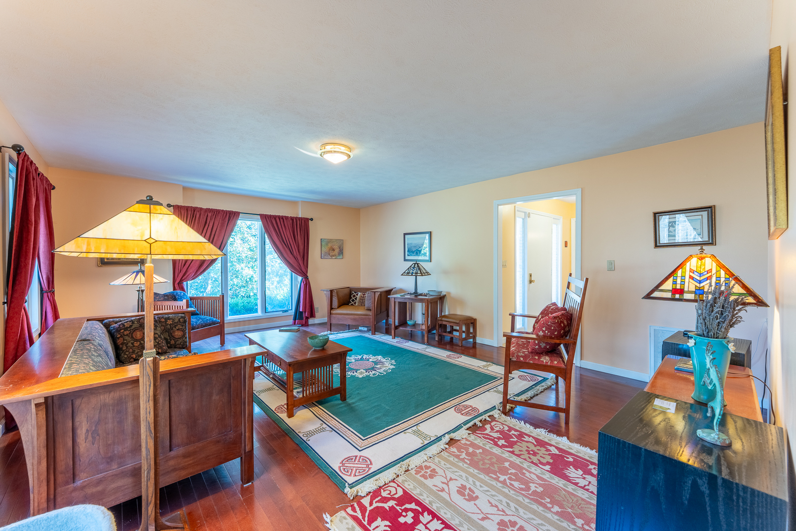 166 Union Grove Road Carbondale, IL 62903 - Photo 7 of 53 a living room with furniture a rug and a table