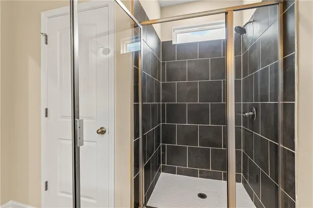 a view of a walk in closet