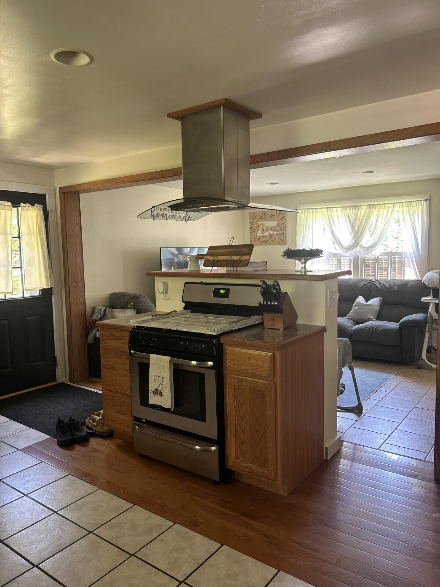 6 Field Fayette, ME 04349 - Photo 5 of 24 0397 kitchen into living room