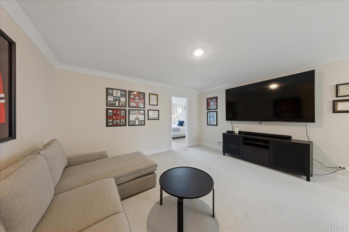 567 Hannah Lane Hinsdale, IL 60521 - Photo 18 of 33 a living room with furniture and a flat screen tv