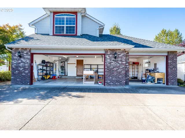 a view of a house with a outdoor space