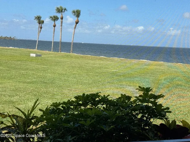 a view of an ocean beach