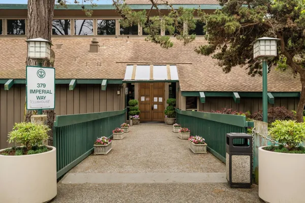 a picture of a bench in front of a door