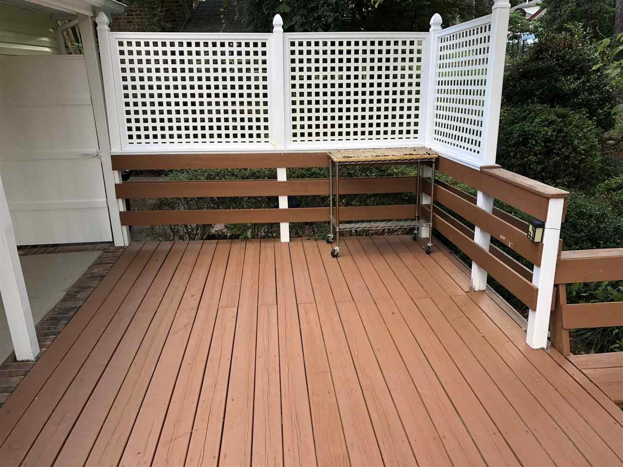 709 Dartmouth Road Raleigh, NC 27609 - Photo 24 of 25 Deck - Plant potting area
