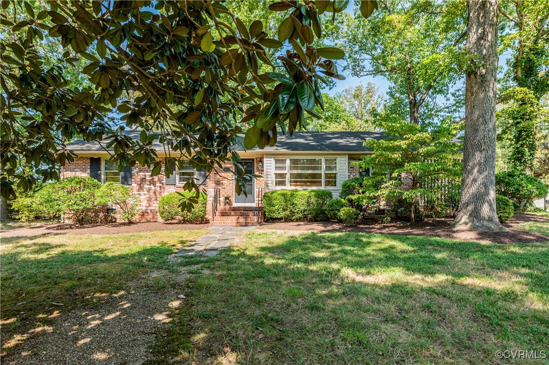 208 Tamarack Road Henrico, VA 23229 - Photo 31 of 35 front view of a house with a yard