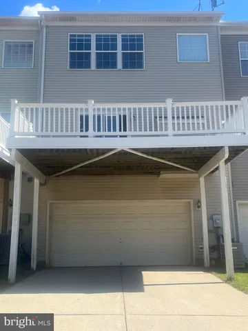 a view of balcony with a swing