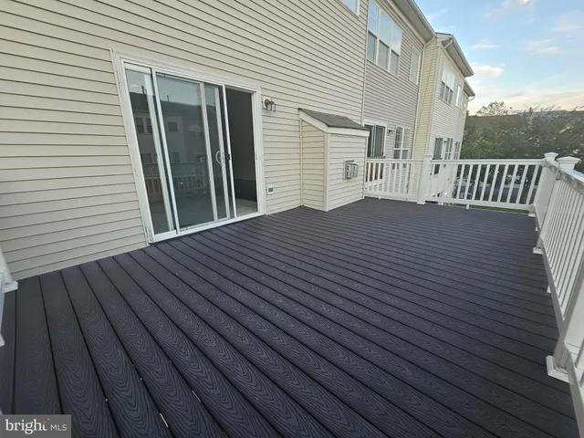 a view of a house with a deck