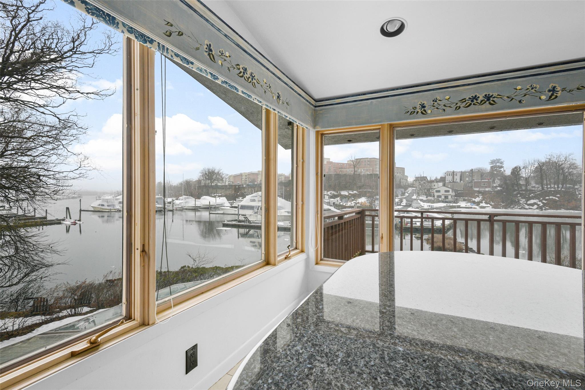 31 Clover Place New Rochelle, NY 10805 - Photo 15 of 44 a view of a porch with a floor to ceiling window